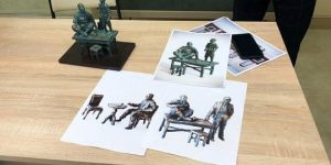 Түбән Камада Туфан Миңнуллин әсәре геройларына һәйкәл куелачак